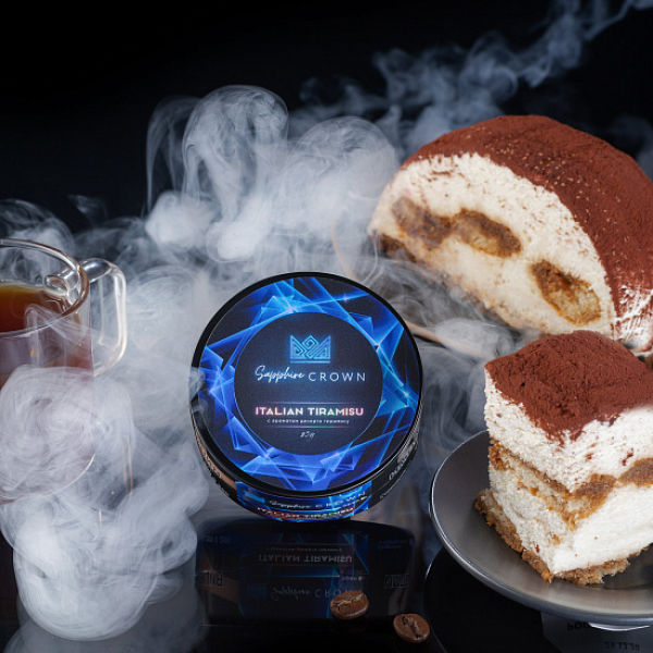 Табак Sapphire Crown Italian Tiramisu (Словочный крем бисквит) 25 гр в Челябинске