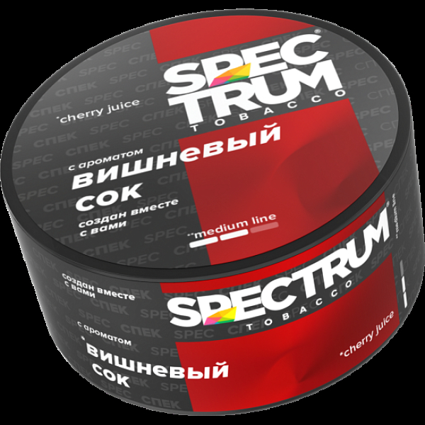 Табак Spectrum Medium Line Cherry Juice 25 грамм в Челябинске