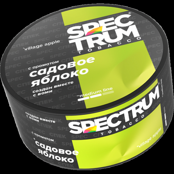 Табак Spectrum Medium Line Village Apple 25 грамм в Челябинске