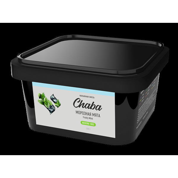 Безникотиновая смесь Chaba Frosty Mint Морозная Мята 200 грамм в Челябинске