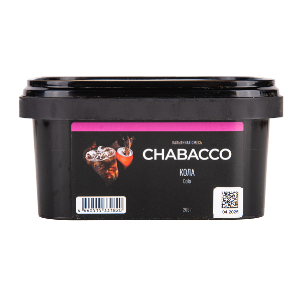 Бестабачная смесь Chabacco Medium Cola 200 грамм в Челябинске