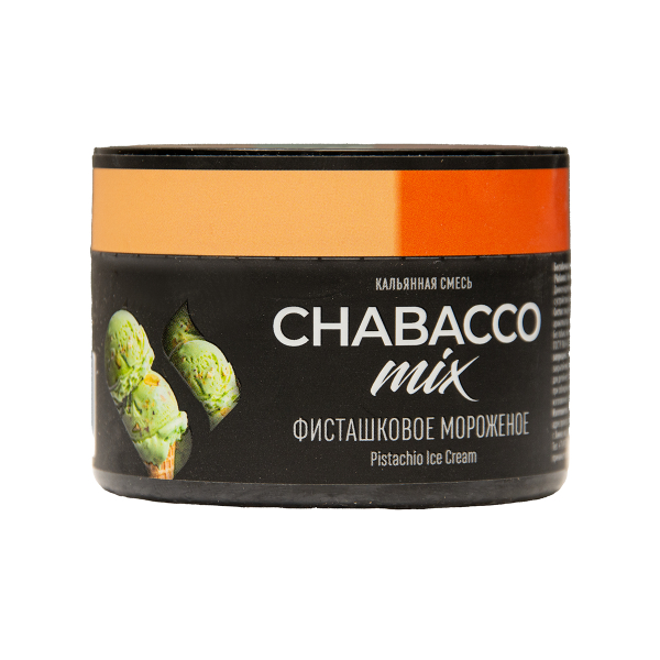Бестабачная смесь Chabacco Mix Medium Pistachio Ice Cream 50 грамм в Челябинске