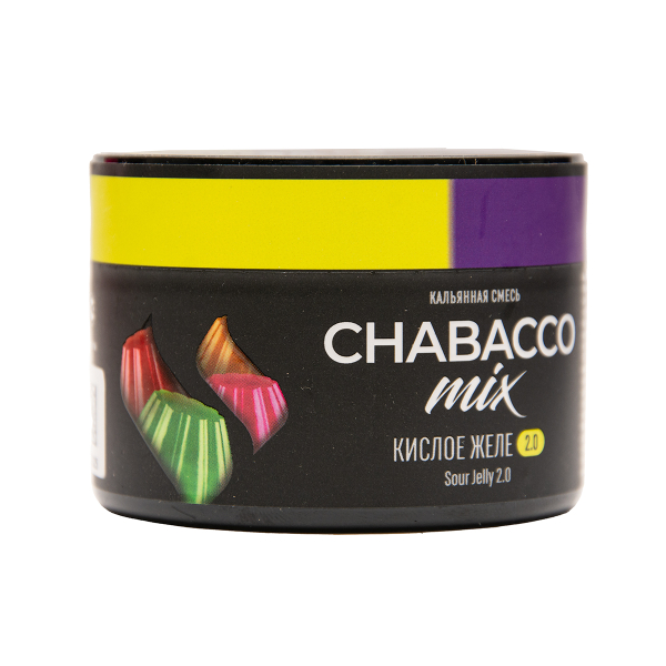 Бестабачная смесь Chabacco Mix Medium Sour Jelly 2.0 50 грамм в Челябинске