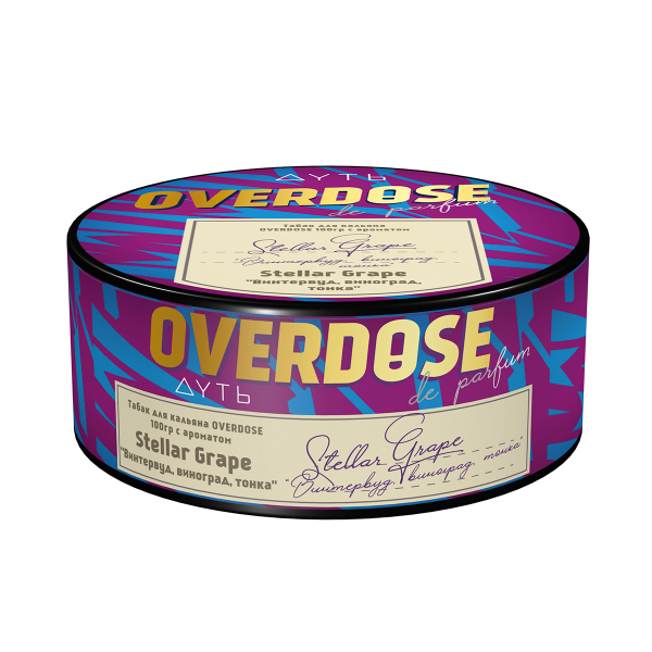 Табак Overdose Stellar Grape 100 грамм в Челябинске