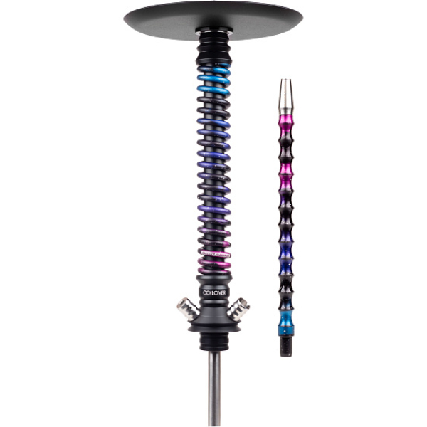 Кальян Mamay Customs Coilover Big Anod Черный Мат Dark Space в Челябинске