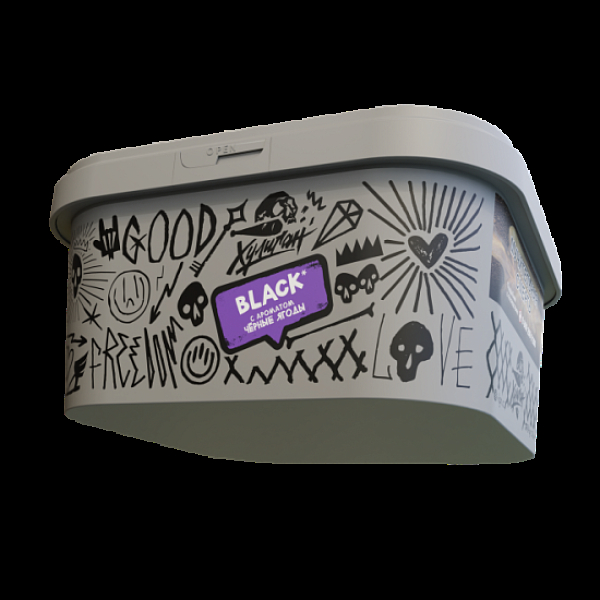 Табак Хулиган Black Черные Ягоды 200 грамм в Челябинске