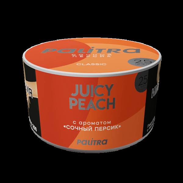 Табак Palitra Juicy Peach Сочный Персик 25 грамм в Челябинске