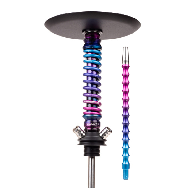 Кальян Mamay Customs Coilovers Mini Special Anod Dark Space Blue Space в Челябинске