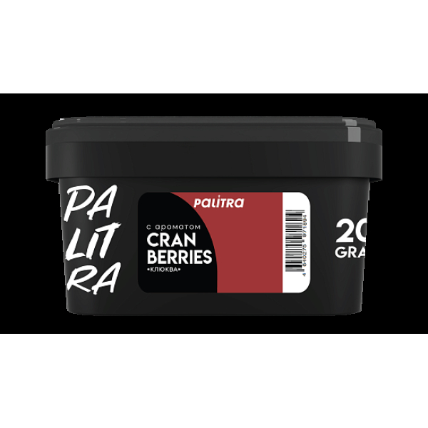 Табак Palitra Cranberries Клюква 200 грамм в Челябинске